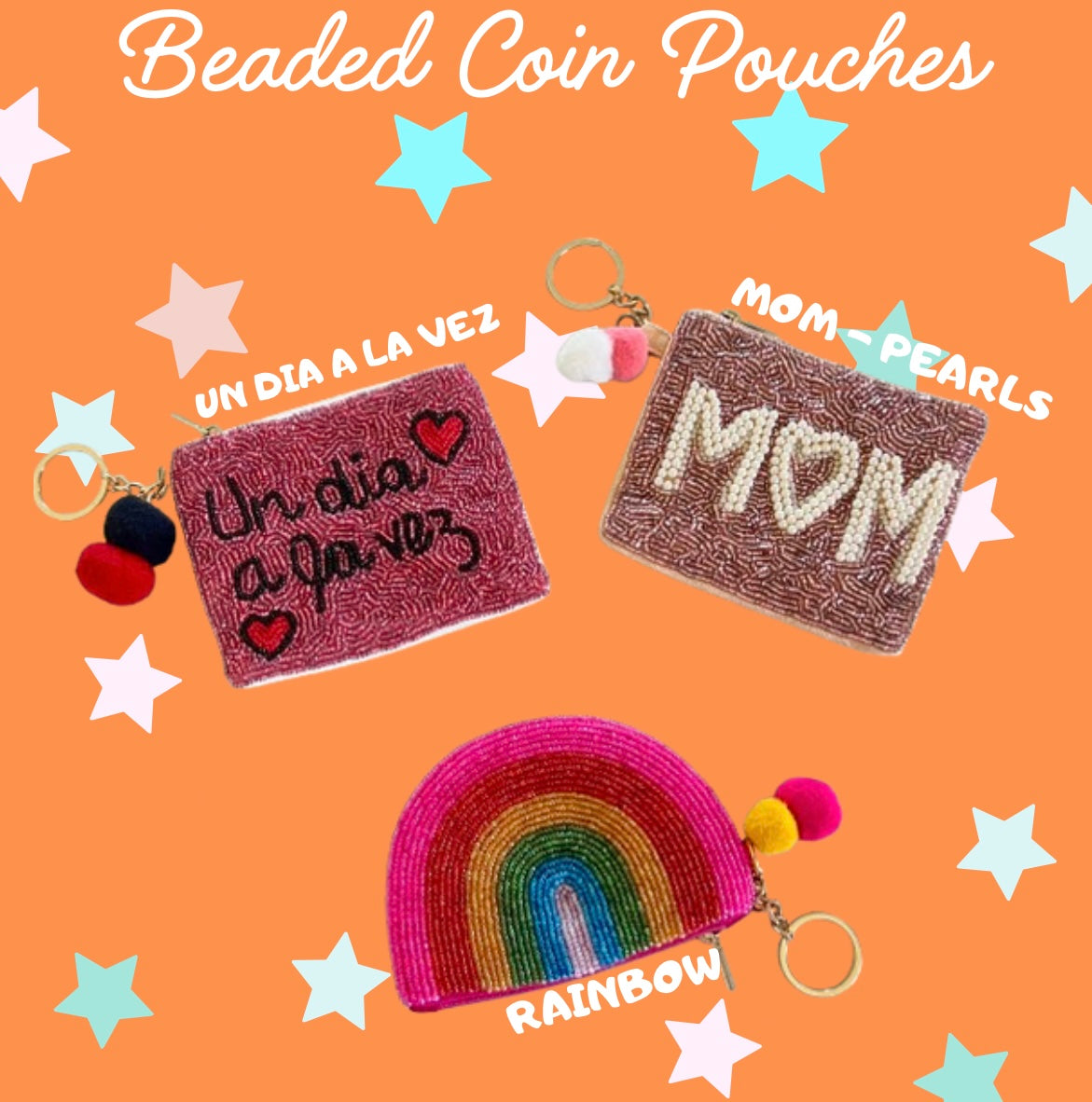 Beaded Coin Pouches