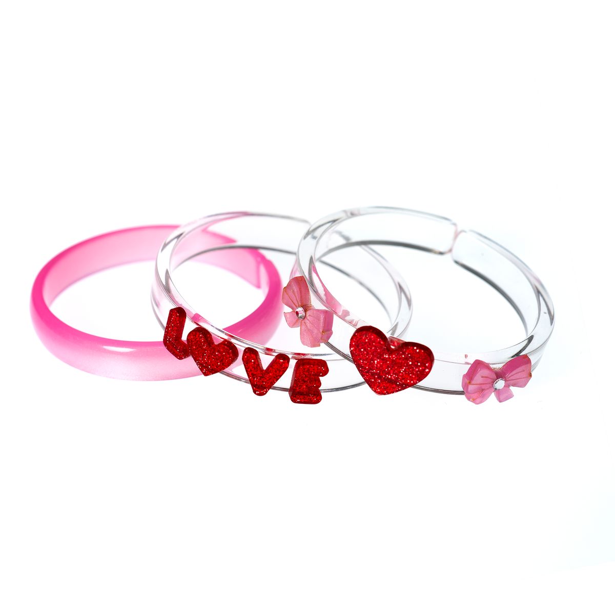 Love & Bows Bangles (set of 3)