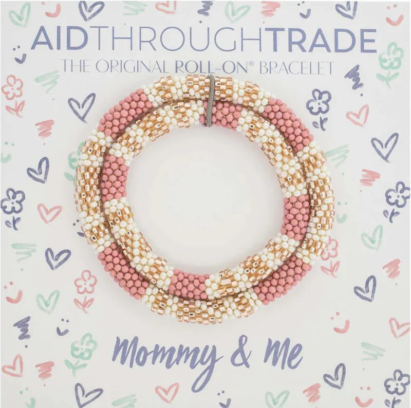 Mommy & Me Bracelets - Desert Rose