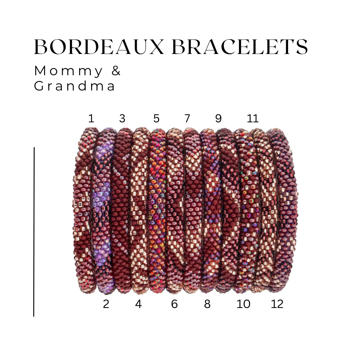 Roll-On® Bracelets-BORDEAUX-(Qty. 1)