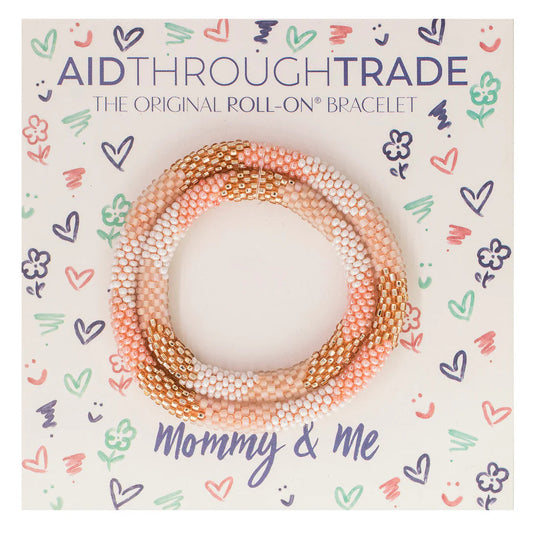 Mommy & Me Roll-On® Bracelets Blush