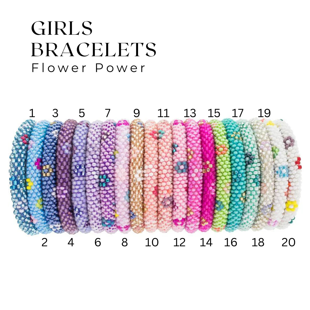 Flower Power - Girls Bracelets-(Qty. 1)