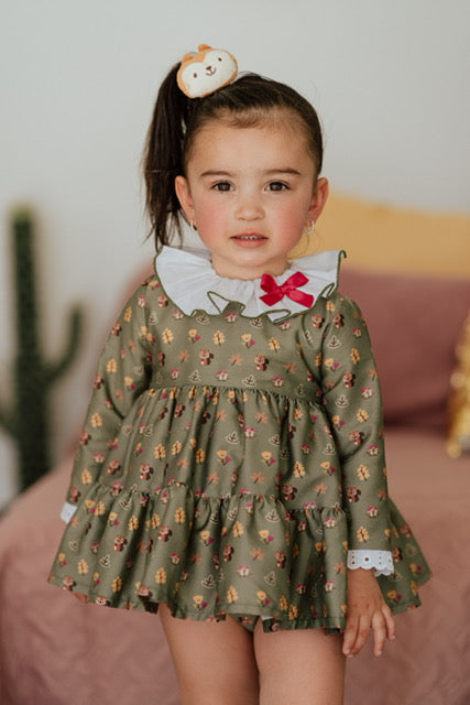 Vestido Ardilla Baby girl